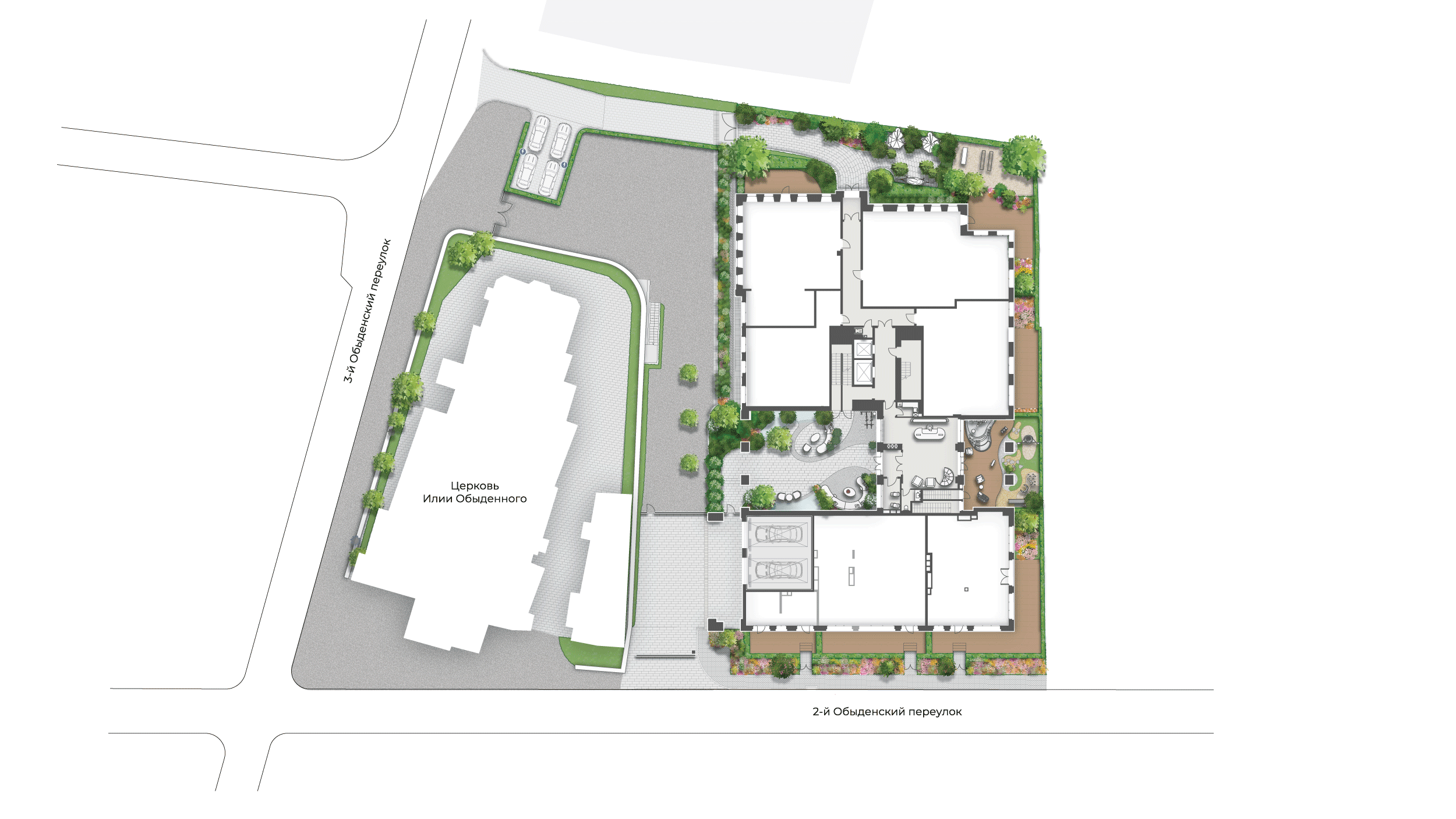Изображение генерального плана строительства